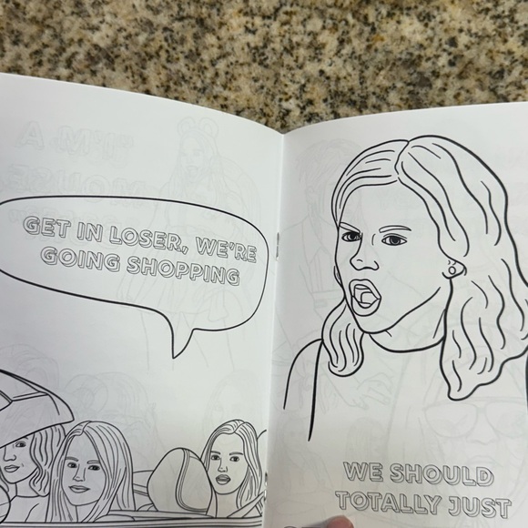 Mean Girls Coloring Book (20+pages) - Picture 5 of 6